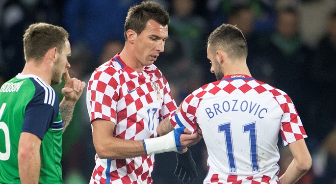Brozović to skip Ukraine, Mandžukić a doubt