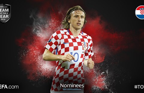 Croatia captain Modrić nominated for UEFA Team of the Year
