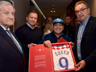Delegacija HNS-a sastala se s Diegom Maradonom