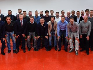 Podjela diploma na Nogometnoj akademiji HNS-a