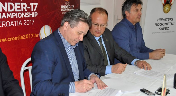 U Varaždinu potpisan ugovor o EP-u U-17 i finalu Kupa