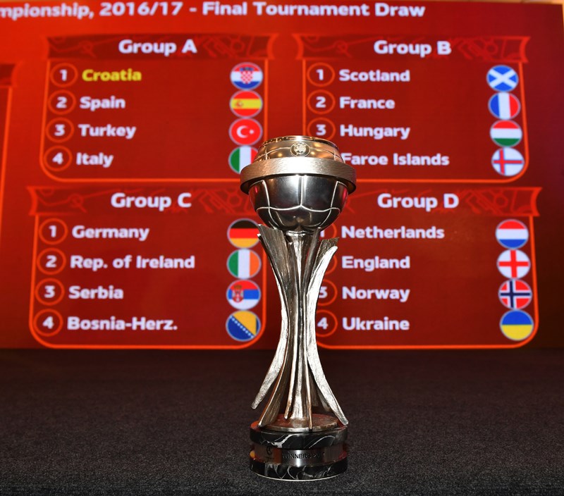 EURO U-17 Final Draw in Zagreb: "This is a challenge"