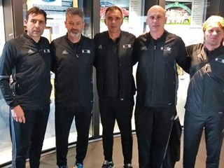 Hrvatska delegacija na stručnom Uefinom skupu u Pragu
