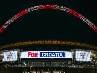 Legendarni Wembley zasjao u hrvatskim bojama