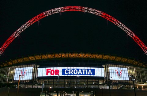 Legendarni Wembley zasjao u hrvatskim bojama