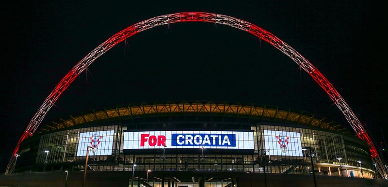Legendarni Wembley zasjao u hrvatskim bojama