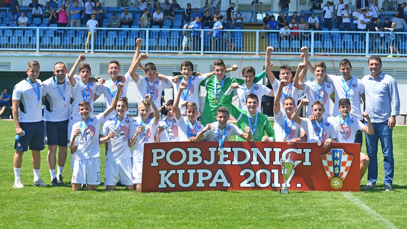 Hajduku pionirski i juniorski Kup, Dinamu kadetski