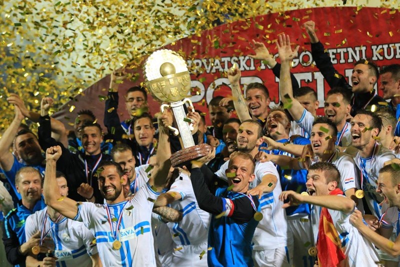 Rijeka wins Croatian Cup final in Varaždin