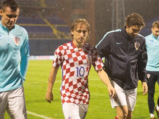 Modrić: "Željeli smo bar probati, zbog navijača koji su došli"