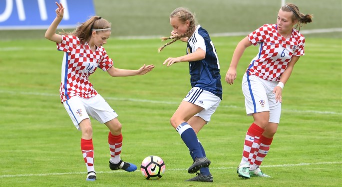 Hrvatska U-19 minimalno poražena od Škotske