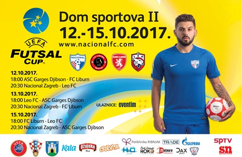 Nacional domaćin skupine UEFA Futsal Cupa