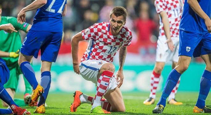 Individual training schedule for Mario Mandžukić