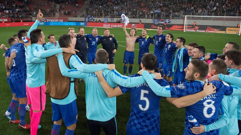 Off to World Cup! Croatia eases past Greece