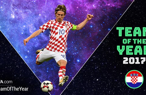 Luka Modrić nominated for UEFA Team of the Year