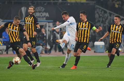 Rijeka nakon vodstva 2:0 uzela bod u Ateni