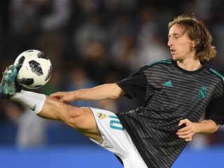 Luka Modrić in the Real Madrid all-time team