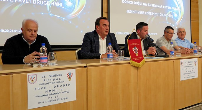 Održan 23. seminar futsalskih sudaca i kontrolora