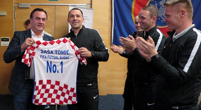 Saša Tomić u sudačkoj postavi finala Europskog prvenstva