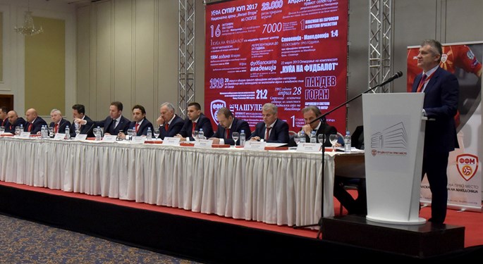 Šuker Uefin predstavnik u Skopju: "Rad koji zaslužuje čestitke"