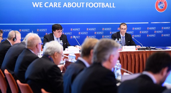 Davor Šuker na sjednici Izvršnog odbora Uefe