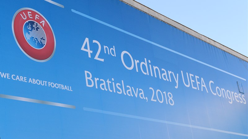 ExCo Meeting and UEFA Congress in Bratislava