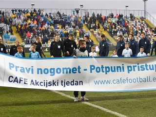 Obilježavanje CAFE akcijskog tjedna na utakmicama HT Prve lige
