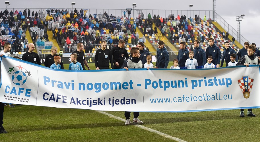 Obilježavanje CAFE akcijskog tjedna na utakmicama HT Prve lige