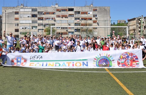 HNS and World Roma Organization Host Ninth Football Camp