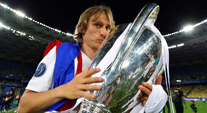 Luka Modrić in contention for UCL Midfielder of the Year