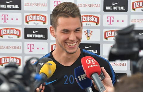 Pjaca: "Zdravljem sam zadovoljan, a najvažnije je pomoći momčadi"