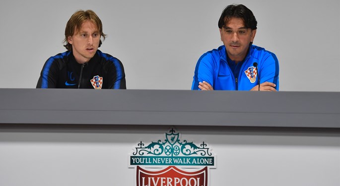 Dalić and Modrić look forward to Brazil test