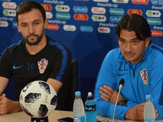 Dalić and Badelj present the plan for Iceland match