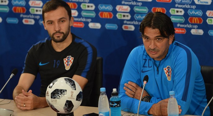 Dalić and Badelj present the plan for Iceland match