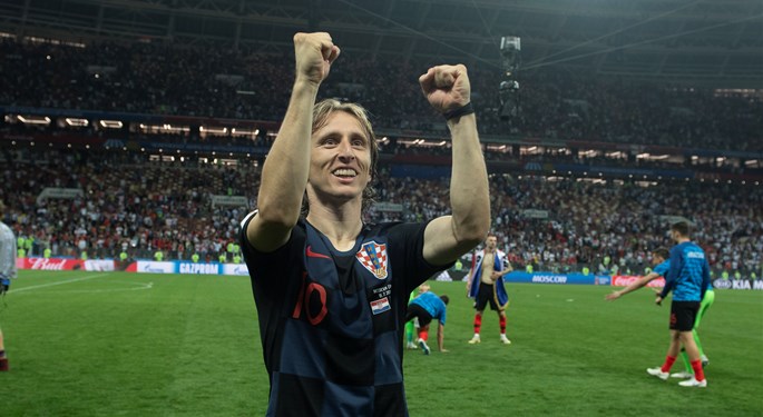 Modrić: "I am proud of this great award"