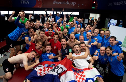 Croatia overcomes England to reach the World Cup Final!