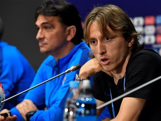 Dalić and Modrić enjoy the World Cup Final opportunity