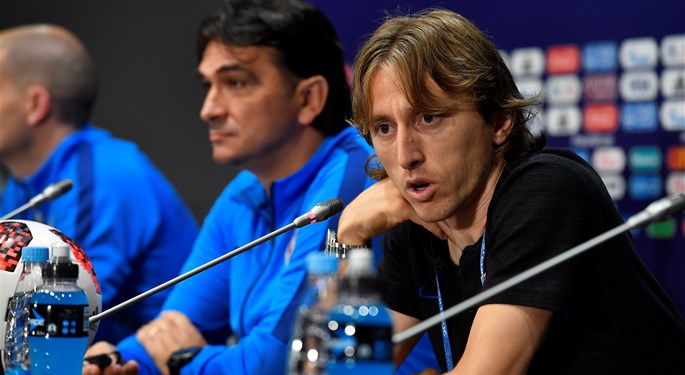 Dalić and Modrić enjoy the World Cup Final opportunity