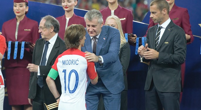 Modrić: "More than a childhood dream", Šuker: "Hats off"
