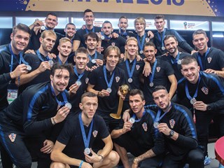 Congratulations arrive for the Vatreni