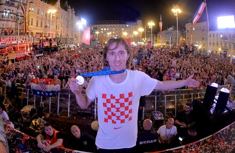 Modrić nominated for the UEFA Men's Player of the Year award
