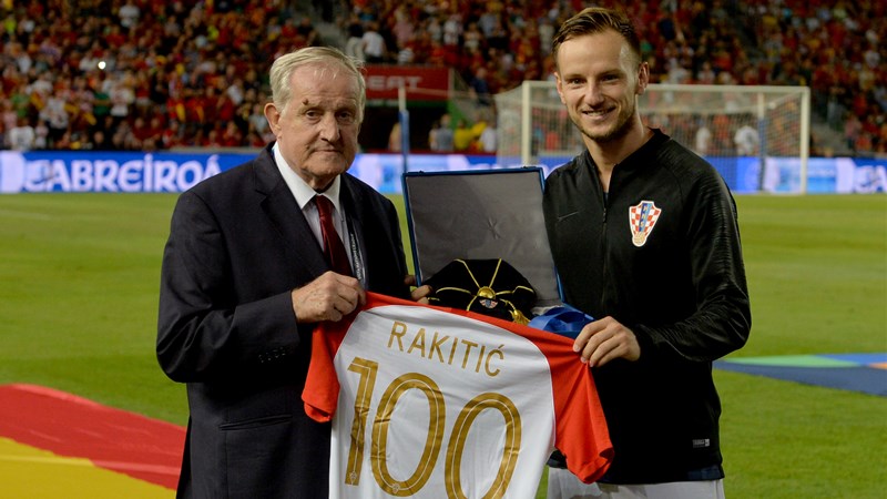 Ivan Rakitić ušao u Klub 100