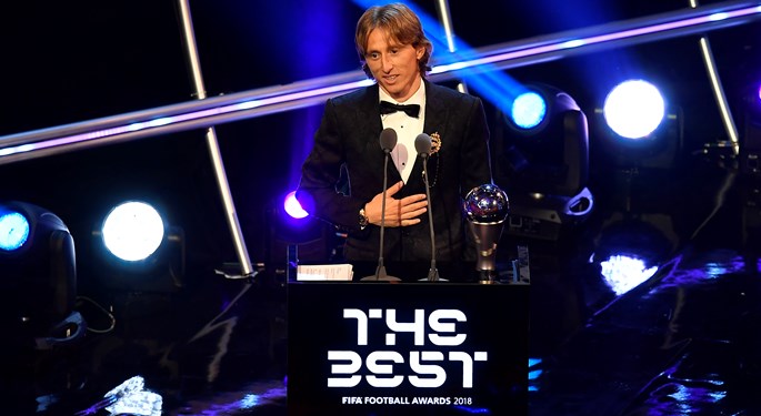 Modrić: "Proud and thankful", Šuker: "A deserved award"