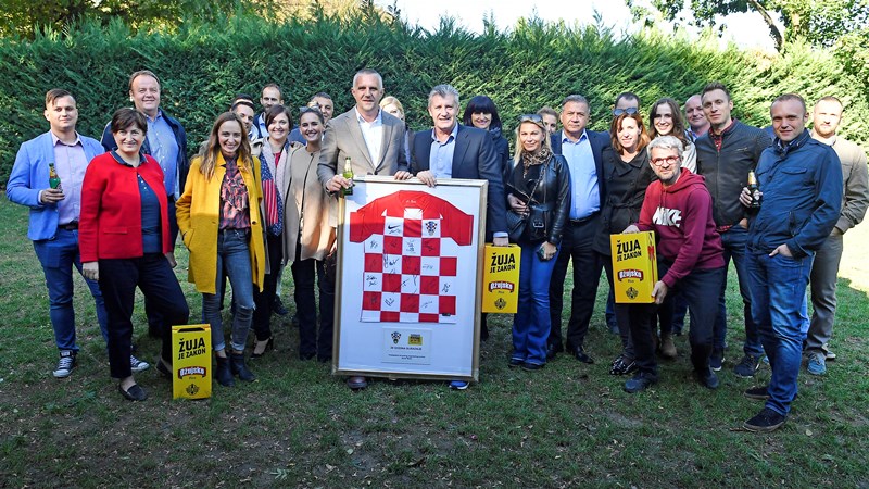 HNS i Zagrebačka pivovara obilježili dvadeset godina suradnje
