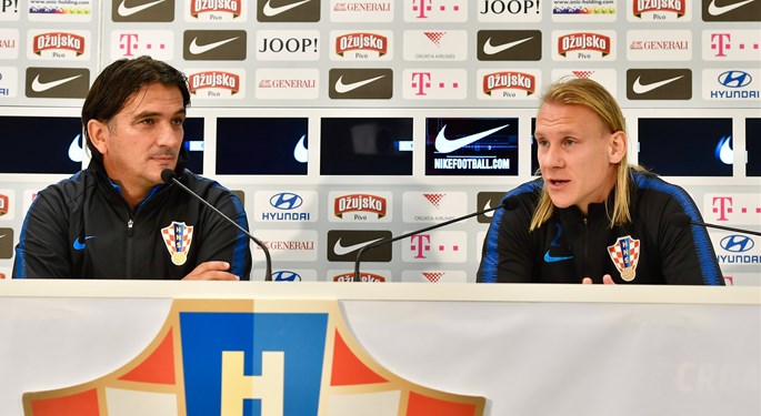 Dalić and Vida hope for a good performance and a win