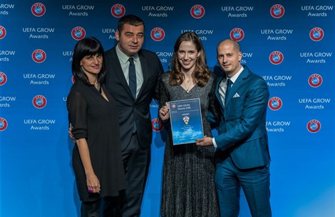 HNS dobitnik prestižne Uefine nagrade GROW