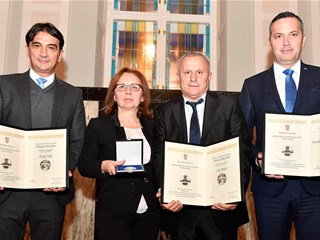 Croatia national team receives Franjo Bučar State Award