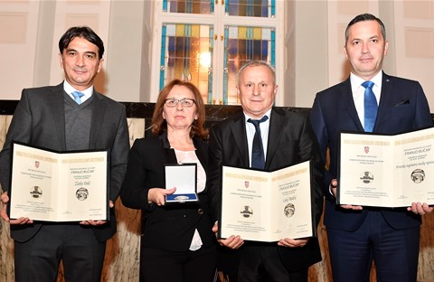 Croatia national team receives Franjo Bučar State Award
