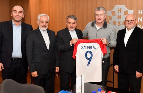 Predsjednik Šuker ugostio iransku delegaciju i Zlatka Matešu