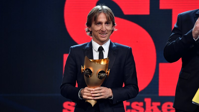 Luka Modrić dominates football awards season