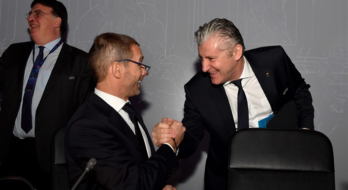 Second term for Davor Šuker at UEFA Executive Committee